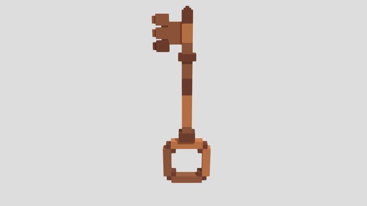 Chave de Madeira (Wooden Key) 3D Model