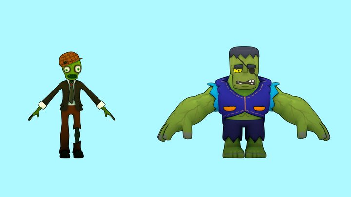 zombie 3D Model