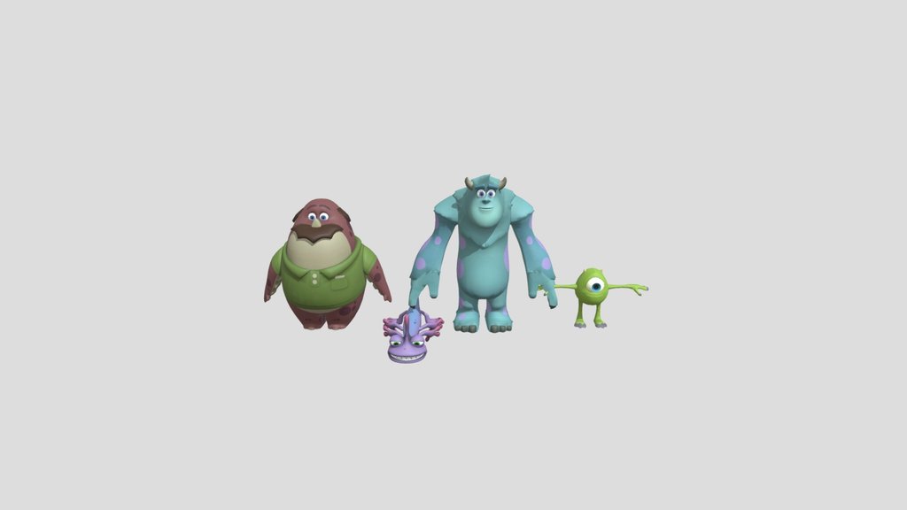 Disney Infinity1- Monsters fbx