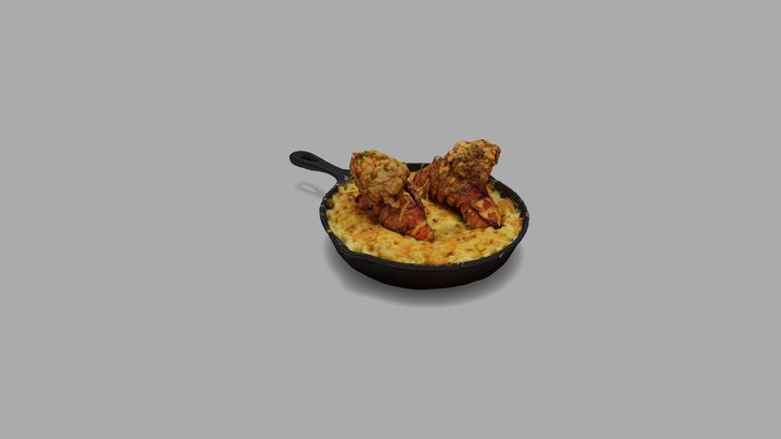 KitchenCray Lobster Mac and Cheese 3D Model