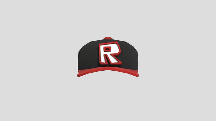 Roblox R Baseball Cap (R6) 3D Model