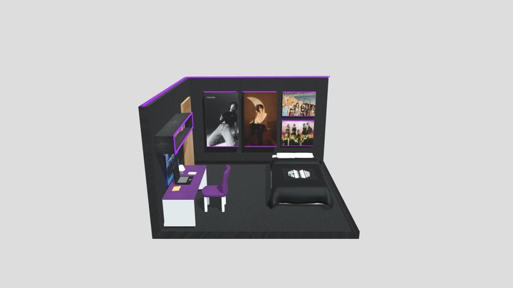 Habitacion.blend 3D Model