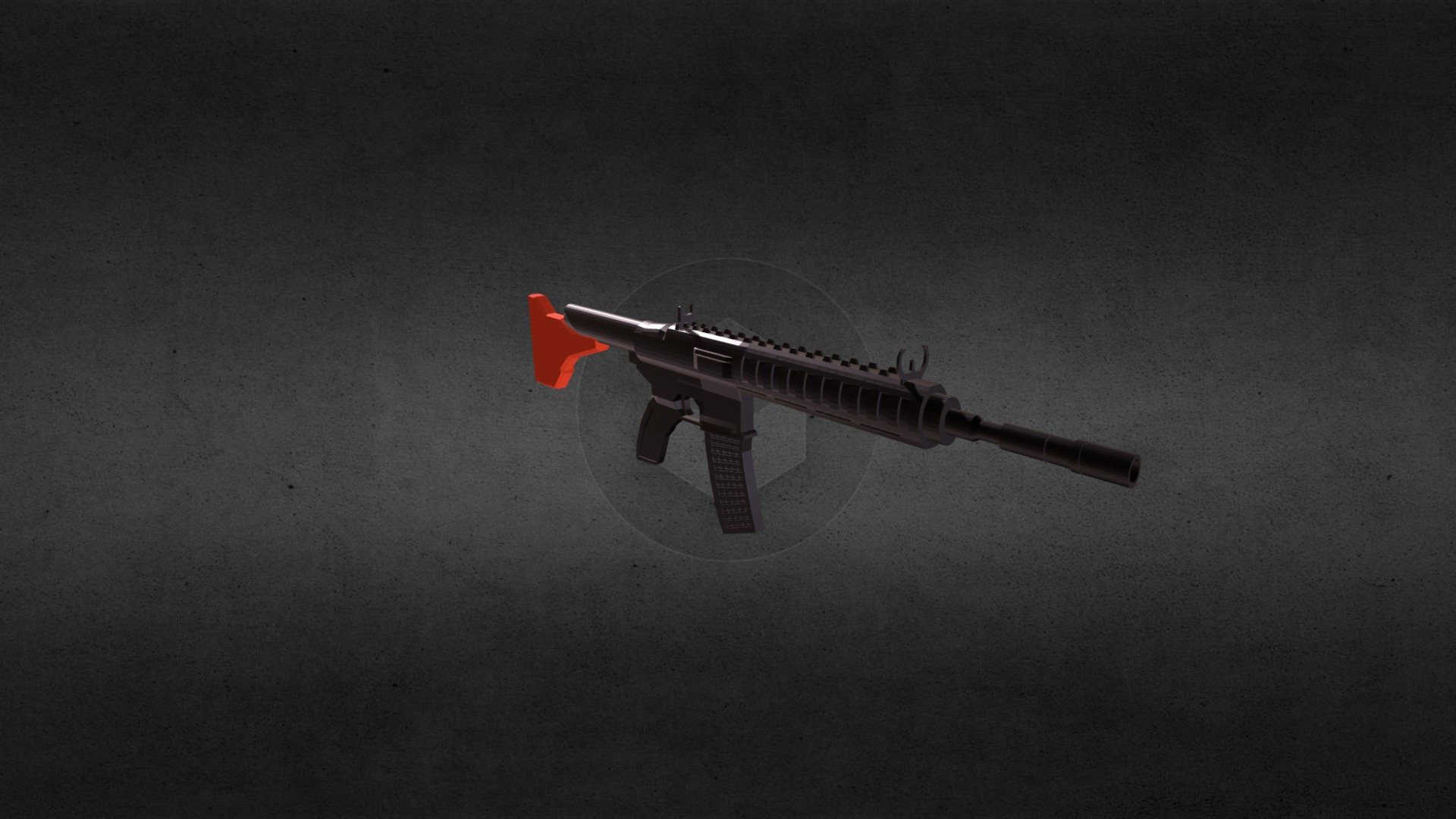 M416 SUB_MACHINE_GUN - Download Free 3D Model By Bearcap_studios ...