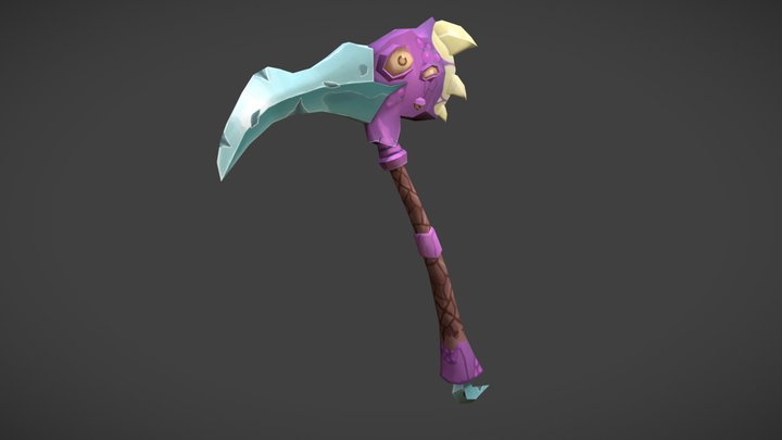 DAE WeaponCraft - Scythe/Mace 3D Model
