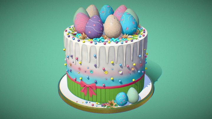 Cake 3D models - Sketchfab