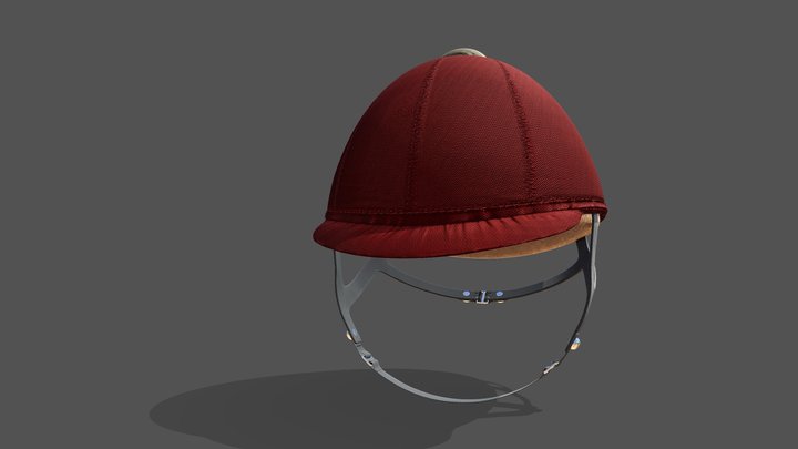 Jockey_helmet 3D Model