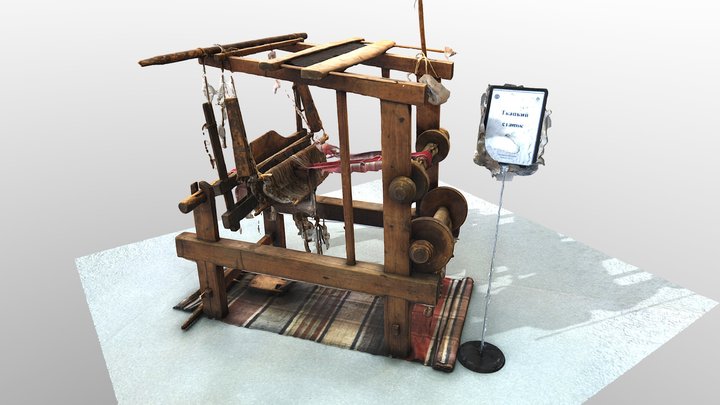Ткацкий станок. Пробник 3D Model