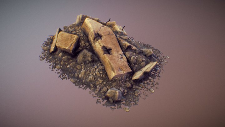 Rubble Pile 3D Model