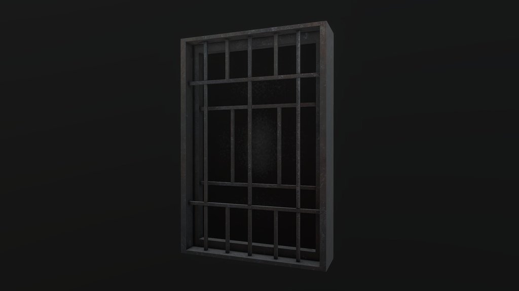 Prison cell window bar