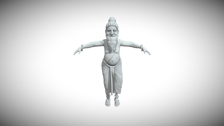 sadhu 3D Model