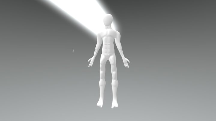 human X 3D Model