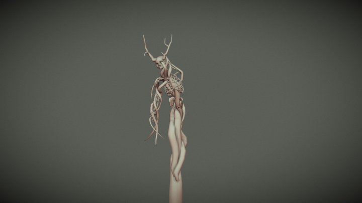 Corpse Puppet Animations - Falsepine Enemy 3D Model