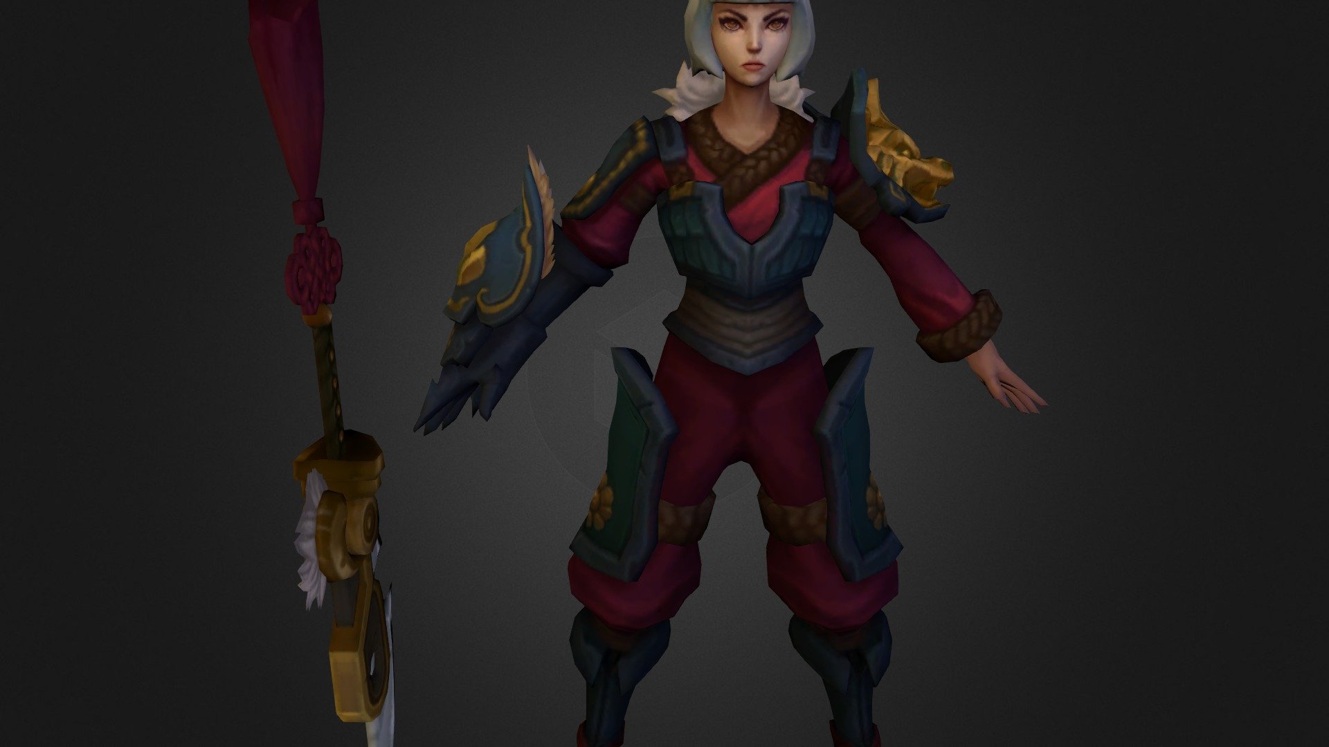 Dragonblade Riven - 3D model by CombatCube (@combatcube) [ffbf0e0]