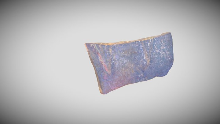 Blue Ceramic Body Sherd#2 3D Model