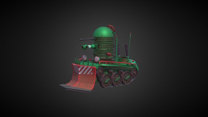 Tank 3D Model