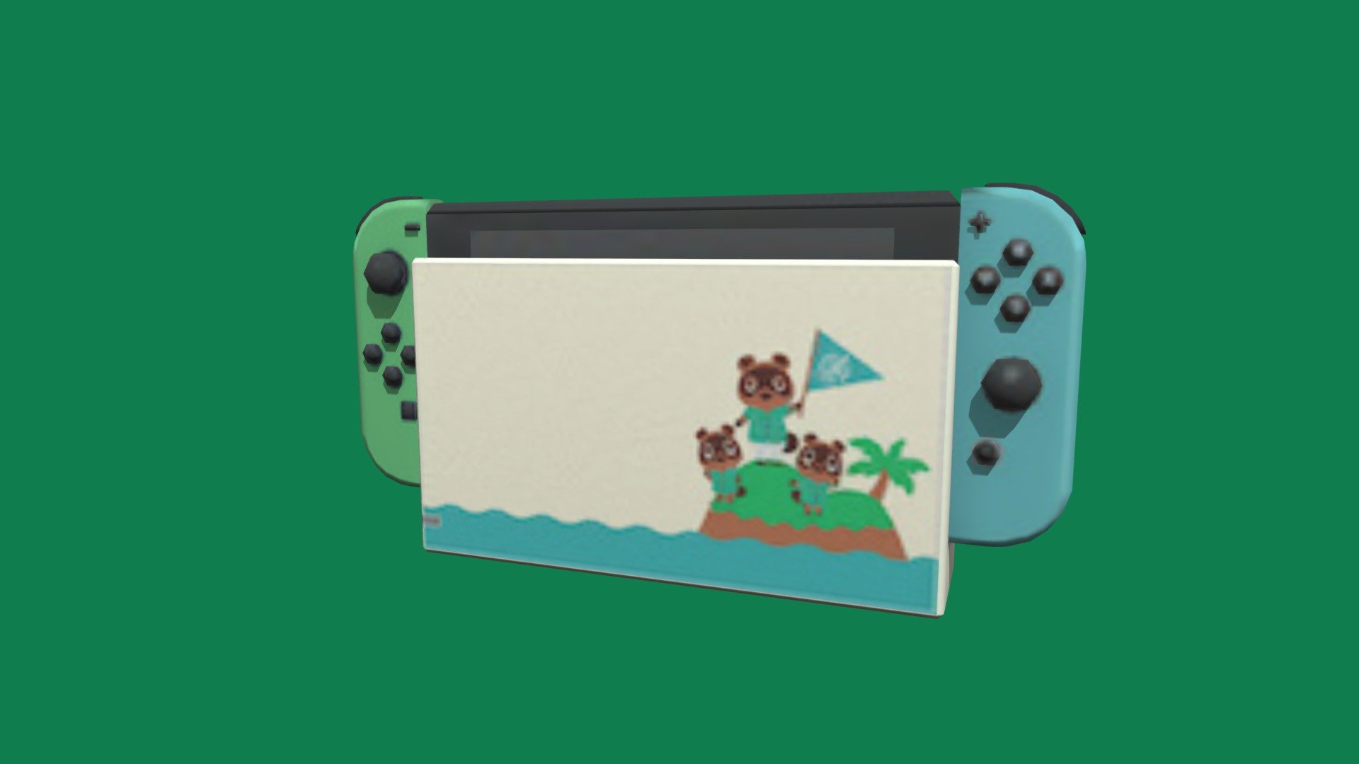 ACNH Nintendo Switch. Download Free 3D model by Dr. Heinz