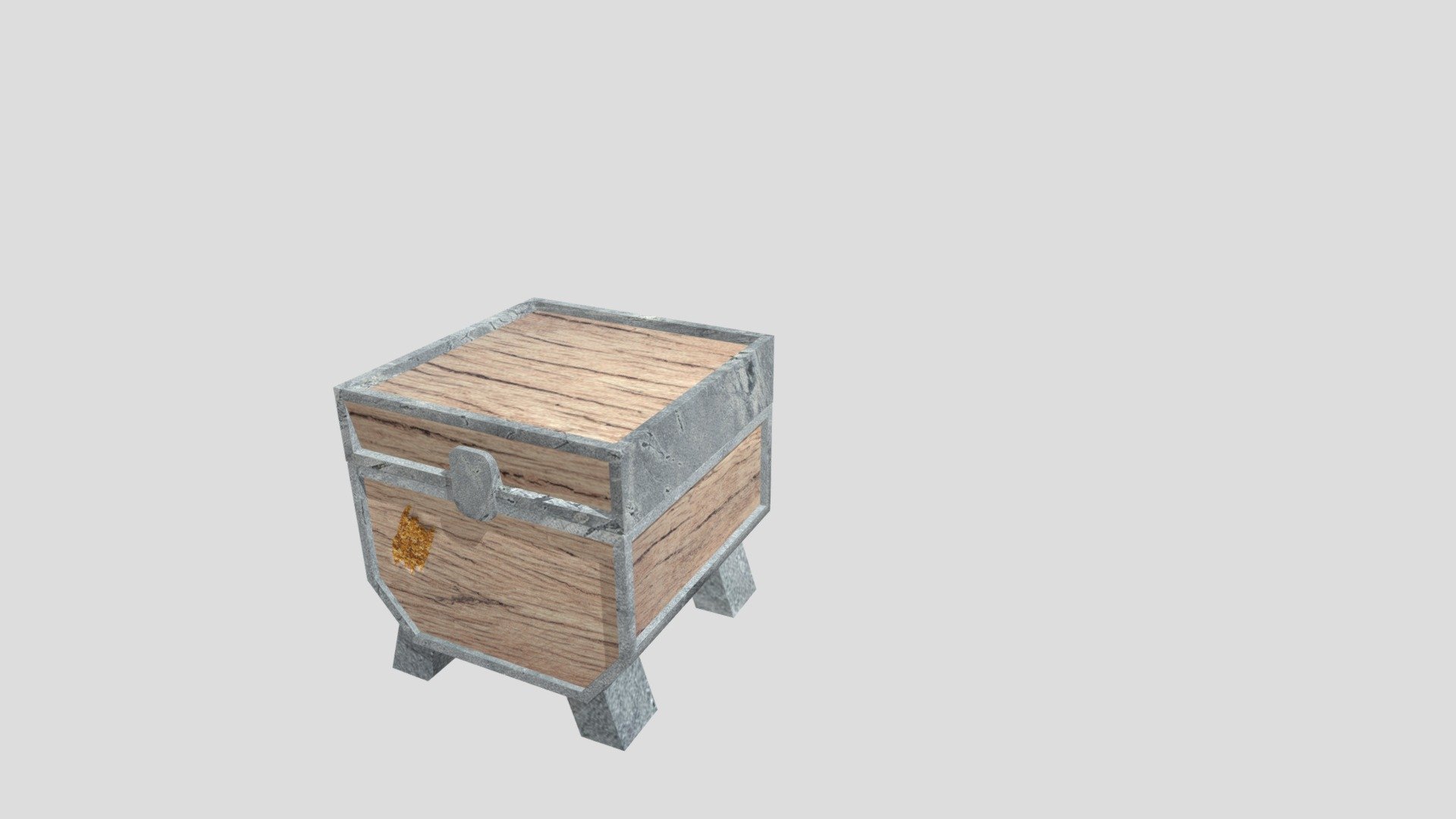 Pirate chest 3D model by MBCarrot [ffc1cbe] Sketchfab