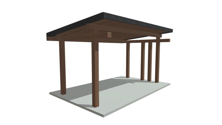 Pergola 2 3D Model