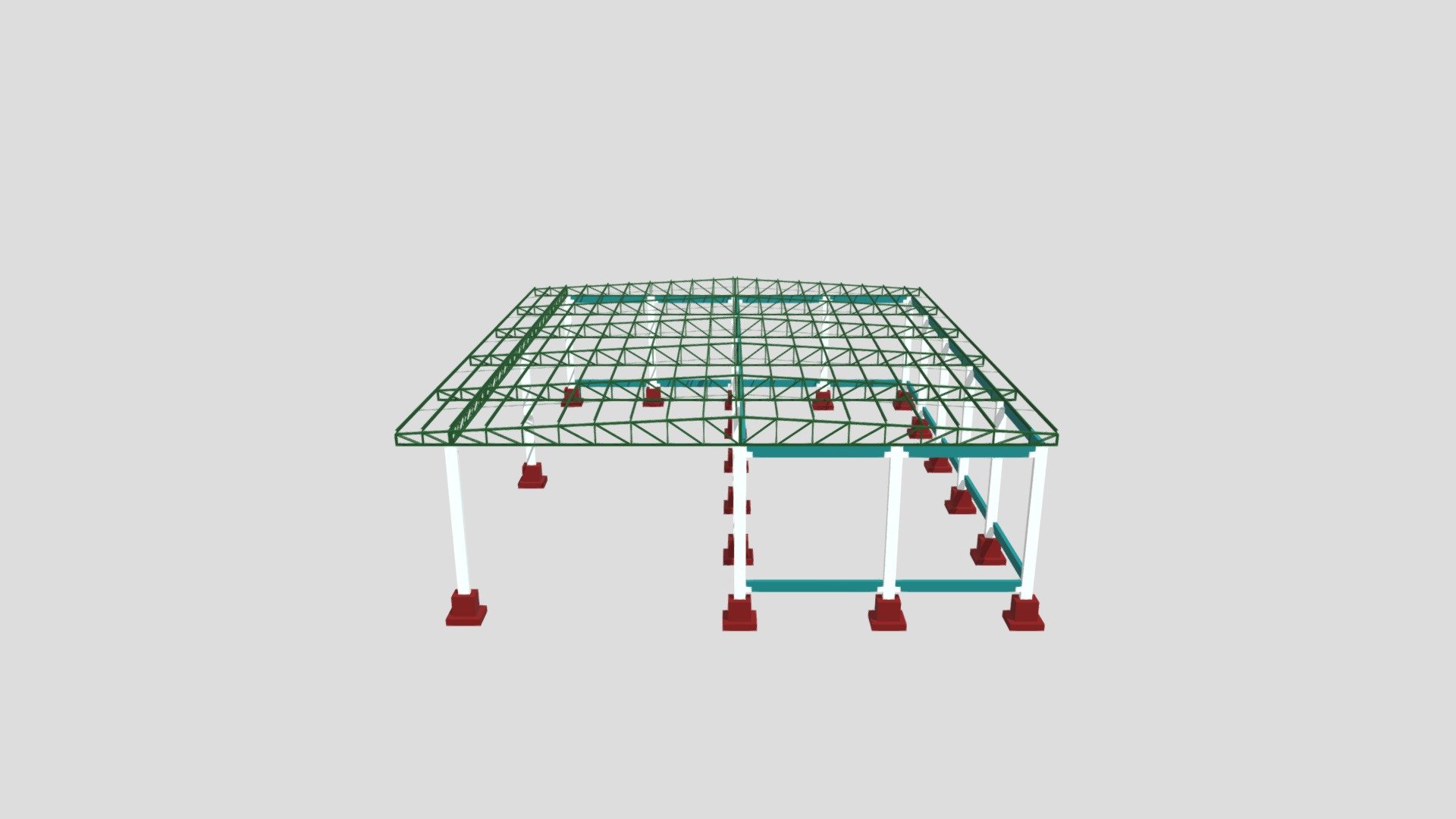 Modelagem Estrutural 3D - DM Auto Center