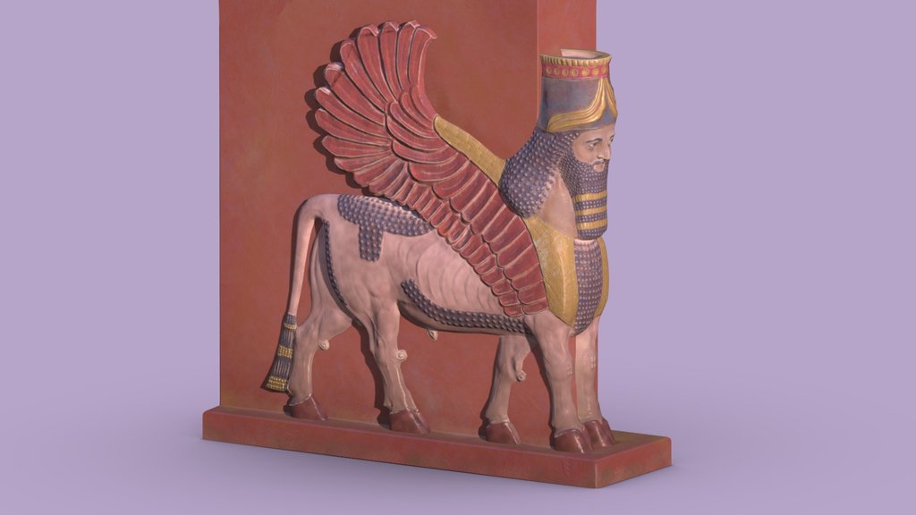 Persian Lamassu Gates of All Nations Persepolis