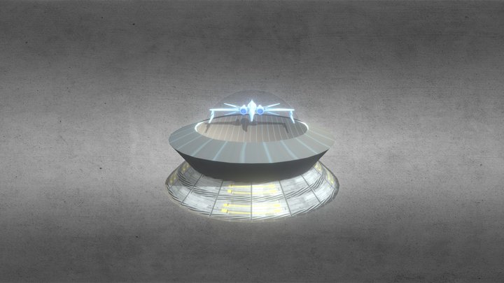 sci-fi table 2 3D Model