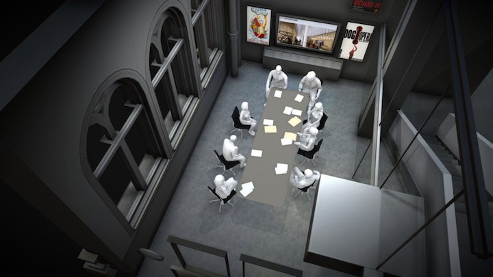 Meeting Room All 3D Model