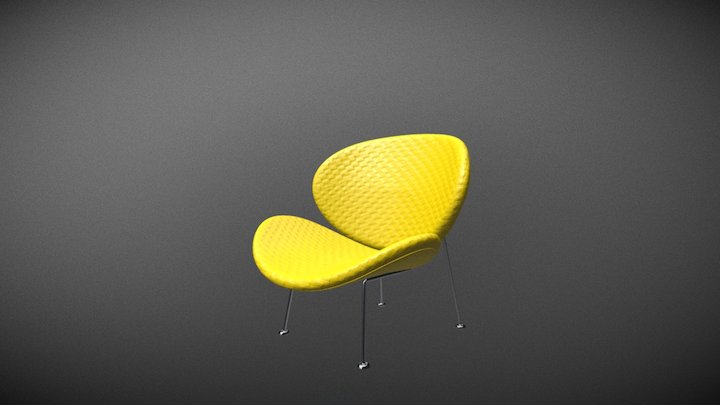Yellow Chair 3D Model