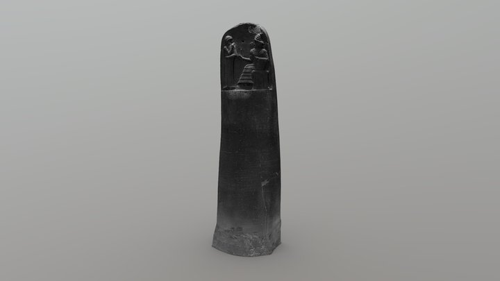 Code Of Hammurabi - photogrammetry 3D Model