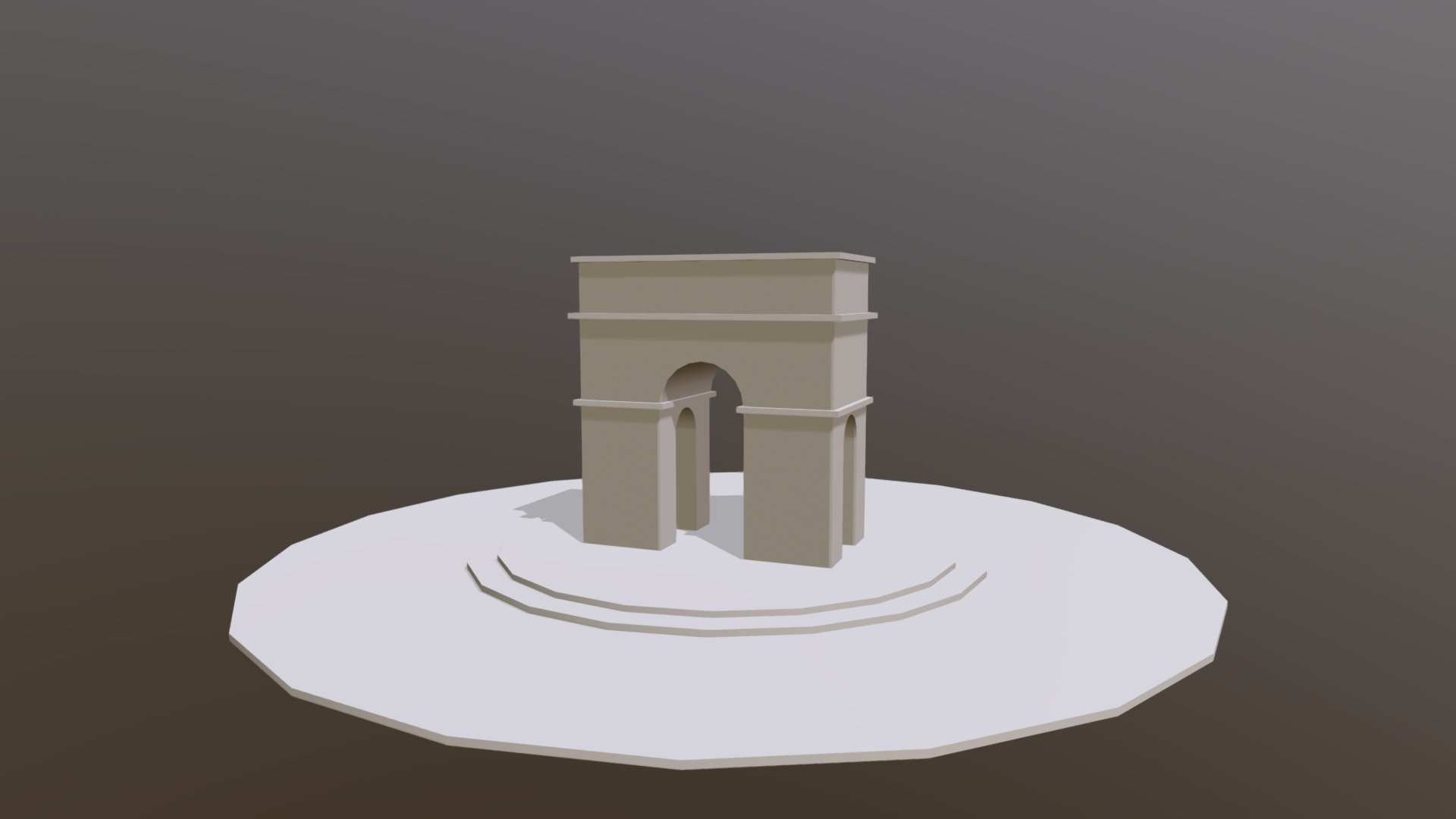 blockout of Arc de Triomphe