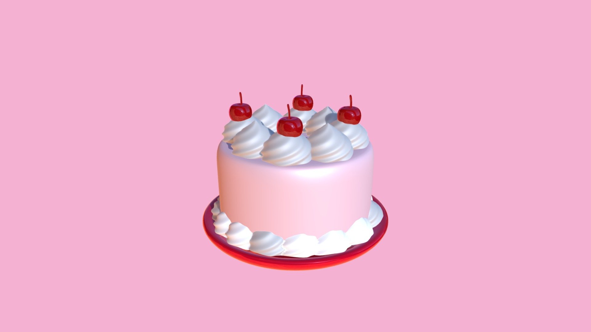 Birthday Cake - Download Free 3D model by cicinha [ffc8565] - Sketchfab