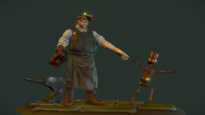 Gepetto 3D Model