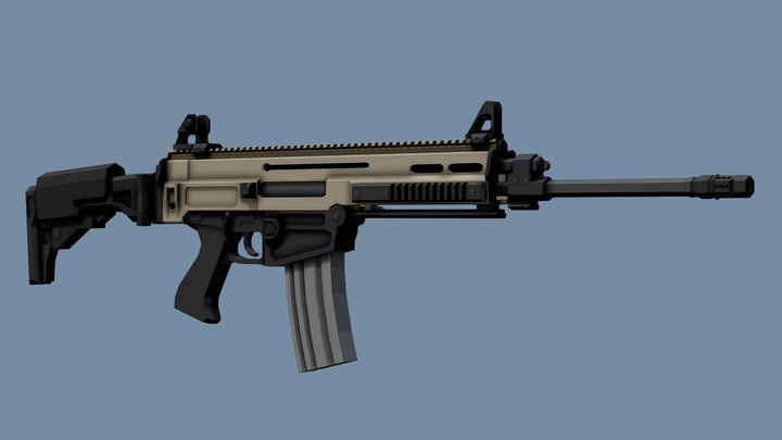 Low-Poly CZ 805 Bren