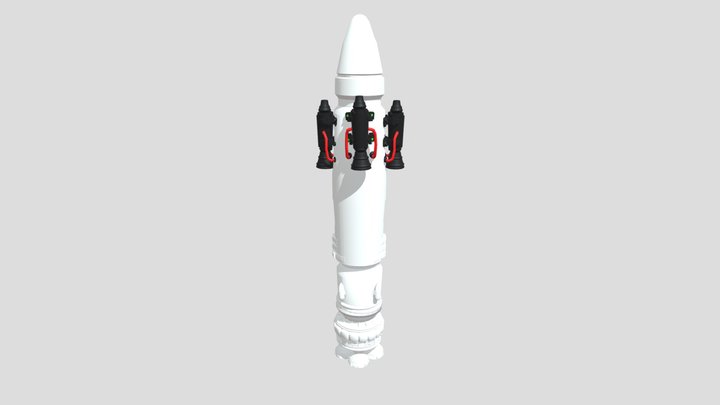 The Seven's Rocket from Fortnite 3D Model