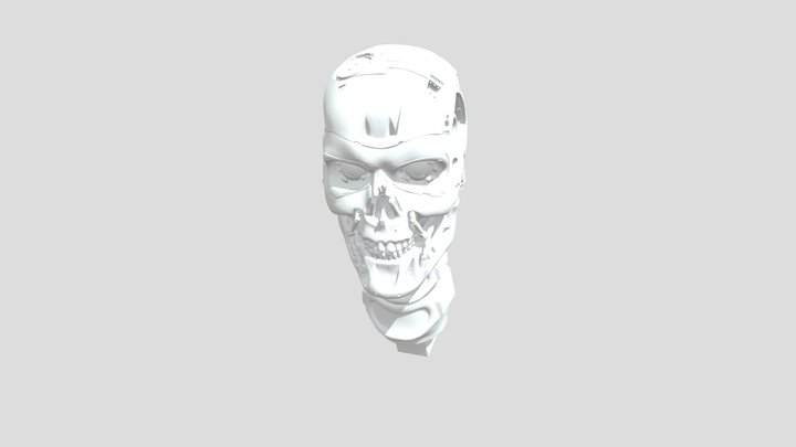 Object Skull 3D print model 3D Model