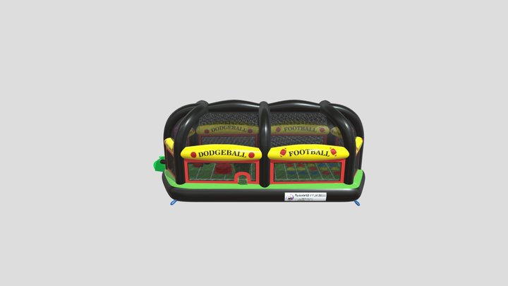 All in One Bounce House 3D Model