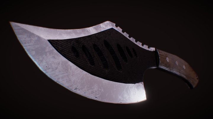 🔪 Knife (game ready)🔪 3D Model