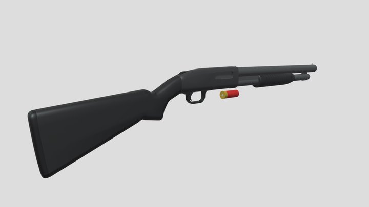 Mossberg 590 3D Model