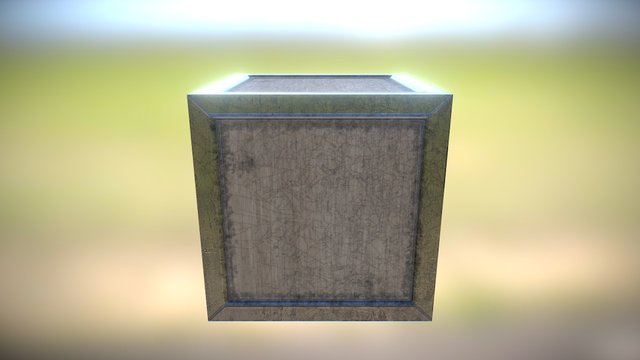 Cube 01 3D Model
