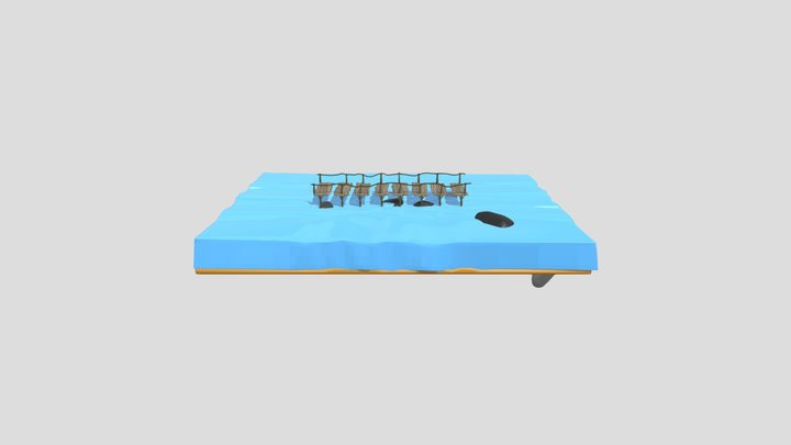 Planks 3D Model