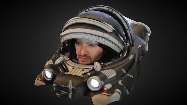 Mike Wiggins as Jim Raynor (Face) 3D Model