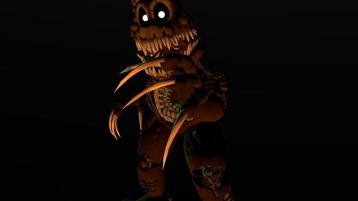 twisted freddy 3D Model