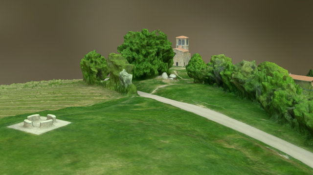 Chapelle St Vincent 3D Model