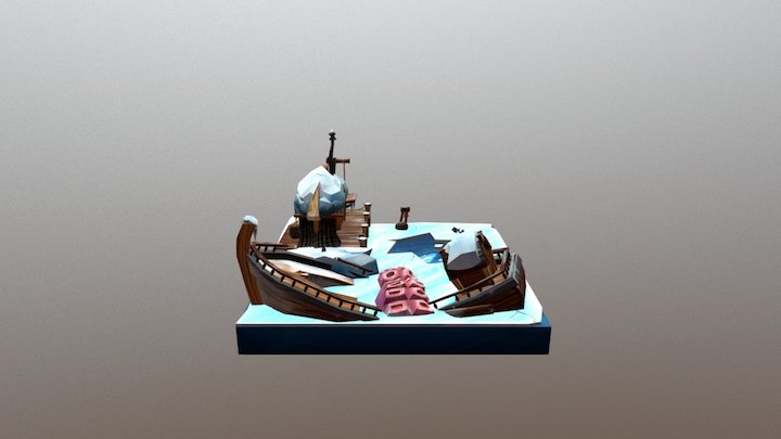 Fishing IcePort 3D Model
