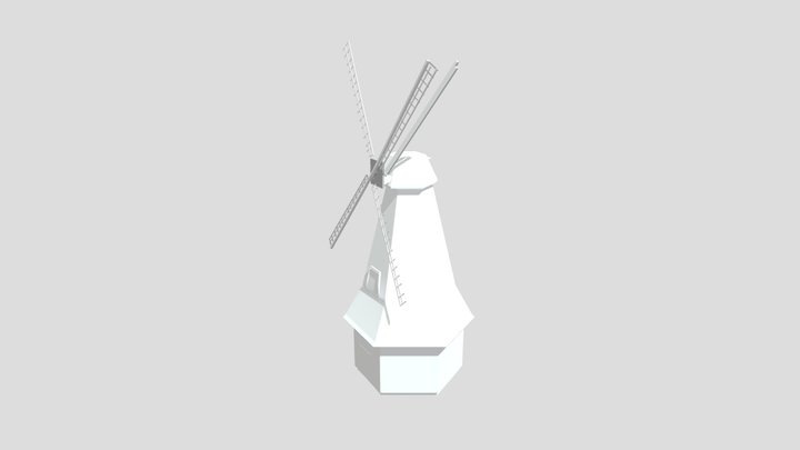 Allie's Windmill 3D Model