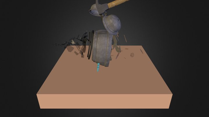 Réveil 3D Model