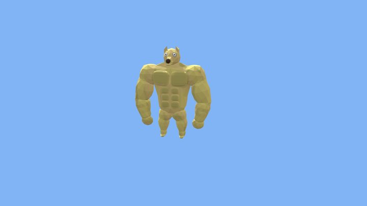 Mega Dog (Doge) 3D Model