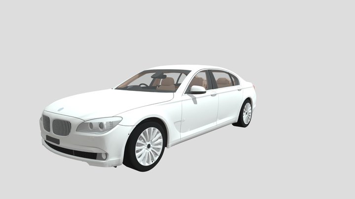 2011 BMW 740Li – Modèle 3D gratuit STL