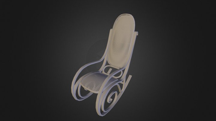 Chair Highpoly 3D Model