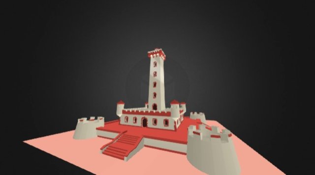 Faro La Serena 3D Model