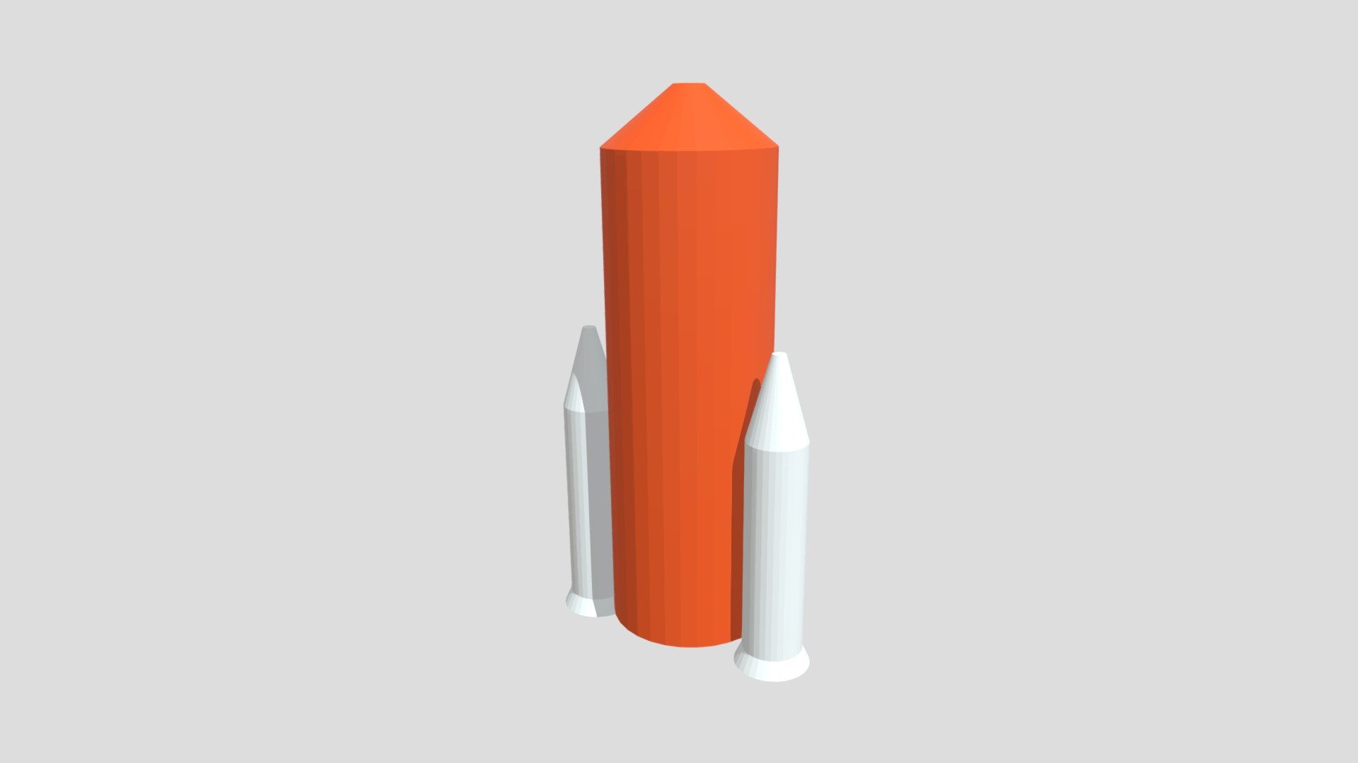 Shuttle launch rockets